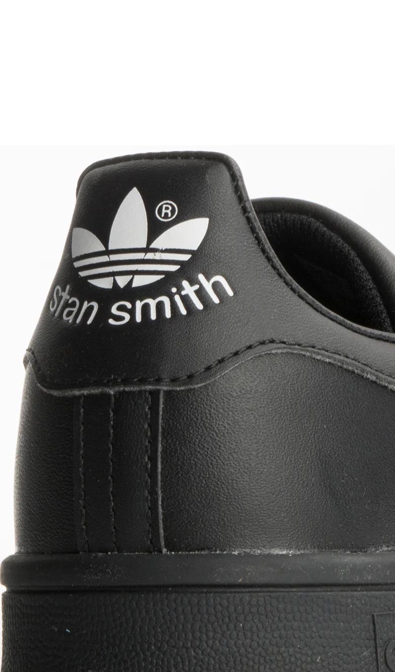 ADIDAS ORIGINAL STAN SMITH Sneaker ragazzo nera - Image 5