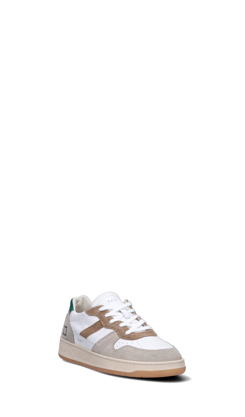 D.A.T.E. - COURT 2.0 Sneaker uomo bianca/verde in pelle - Image 2