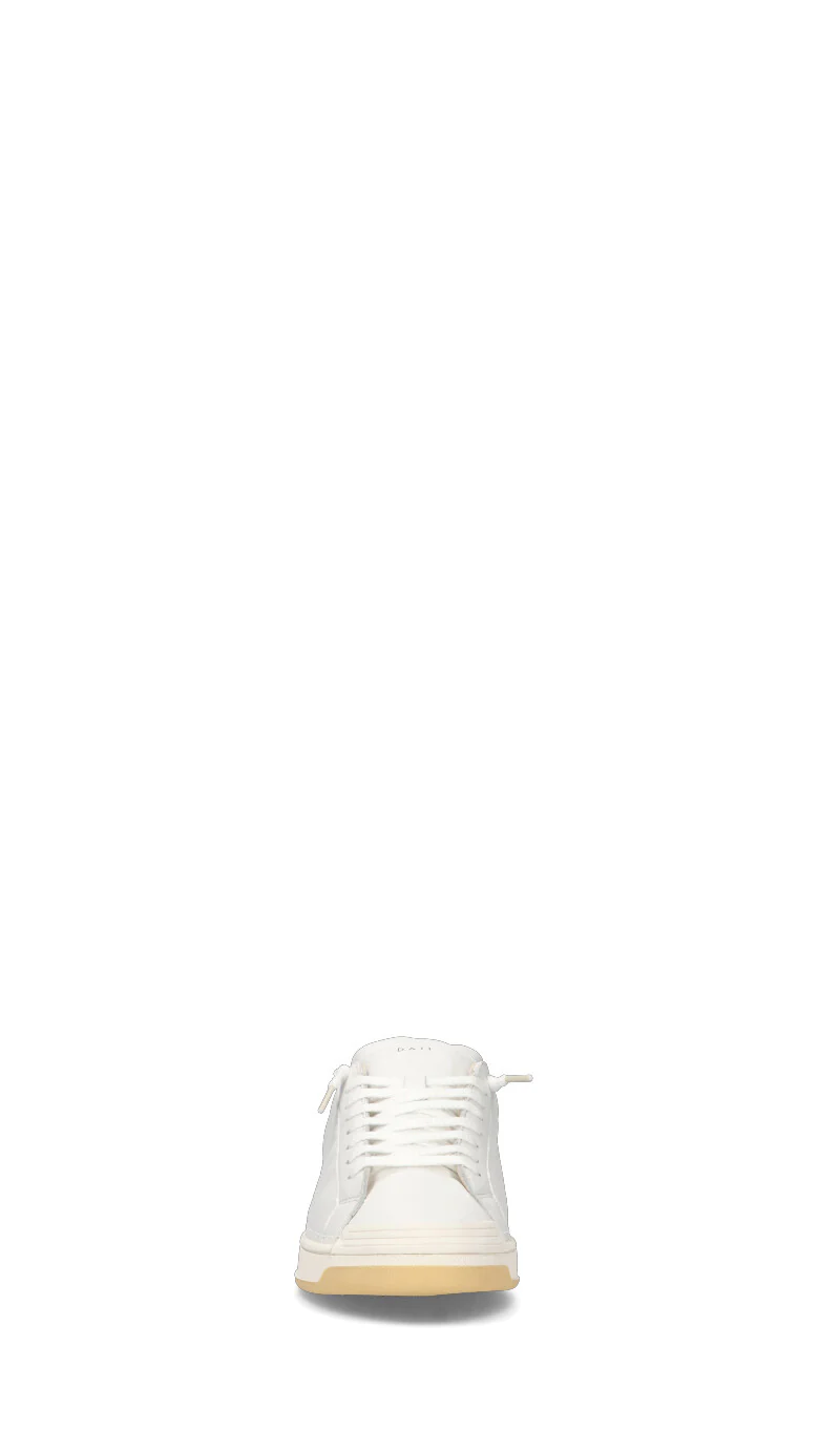 D.A.T.E. BASE SOFT Sneaker uomo bianca in pelle - Image 3