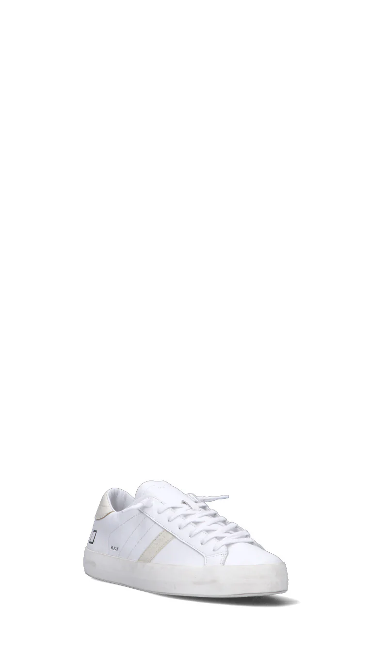 D.A.T.E. HILL LOW CALF Sneaker uomo bianca/panna in pelle - Image 2