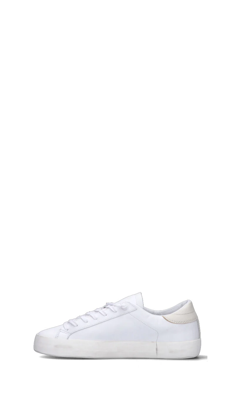 D.A.T.E. HILL LOW CALF Sneaker uomo bianca/panna in pelle - Image 4