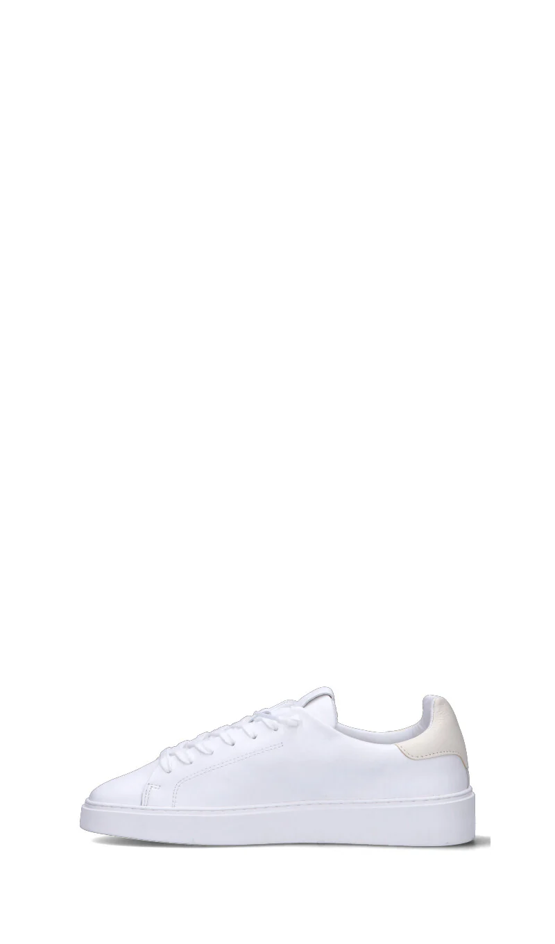 D.A.T.E. LEVANTE CALF Sneaker uomo bianca in pelle - Image 4