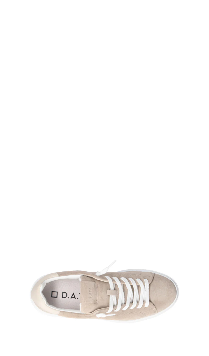 D.A.T.E. LEVANTE SUEDE Sneaker uomo beige in suede - Image 5