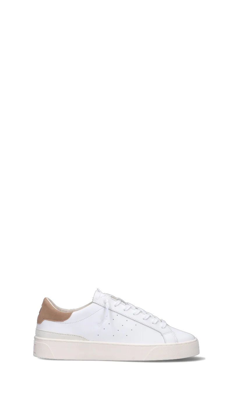 D.A.T.E. SONICA CALF Sneaker uomo bianca/beige in pelle
