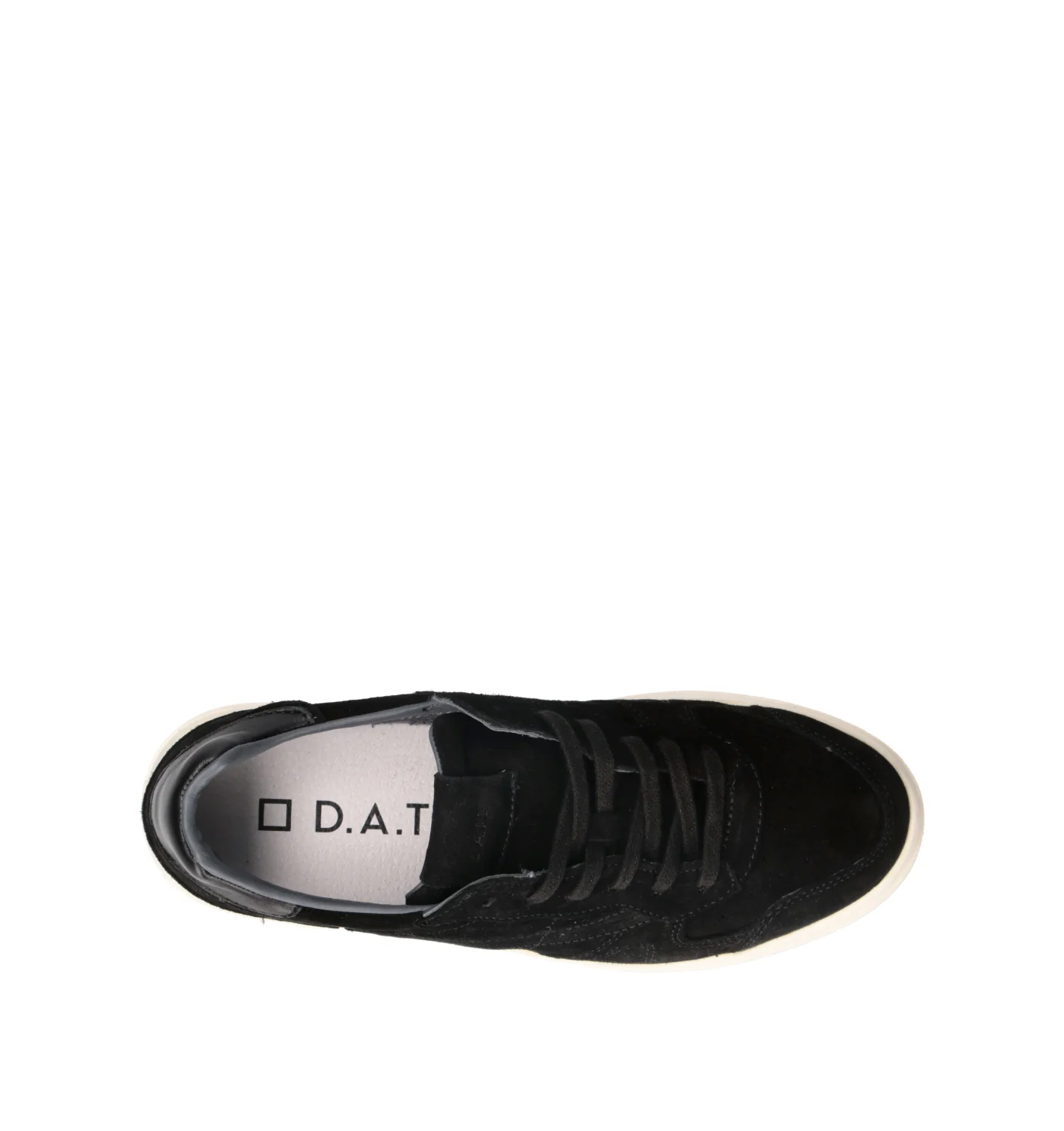 D.A.T.E. Sneaker uomo nera in suede - Image 5