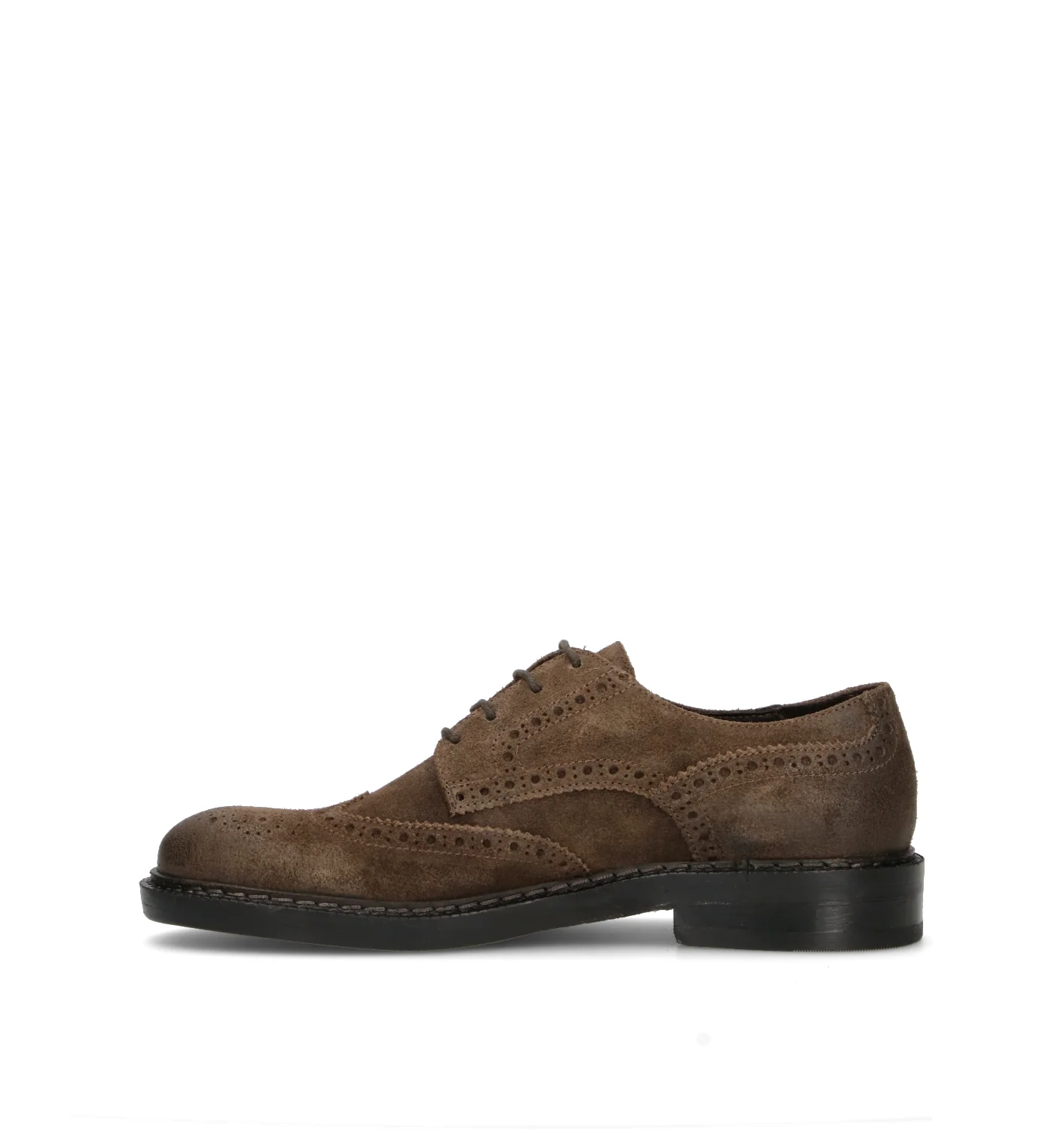 HUNDRED 100 Stringata uomo militare in suede - Image 4