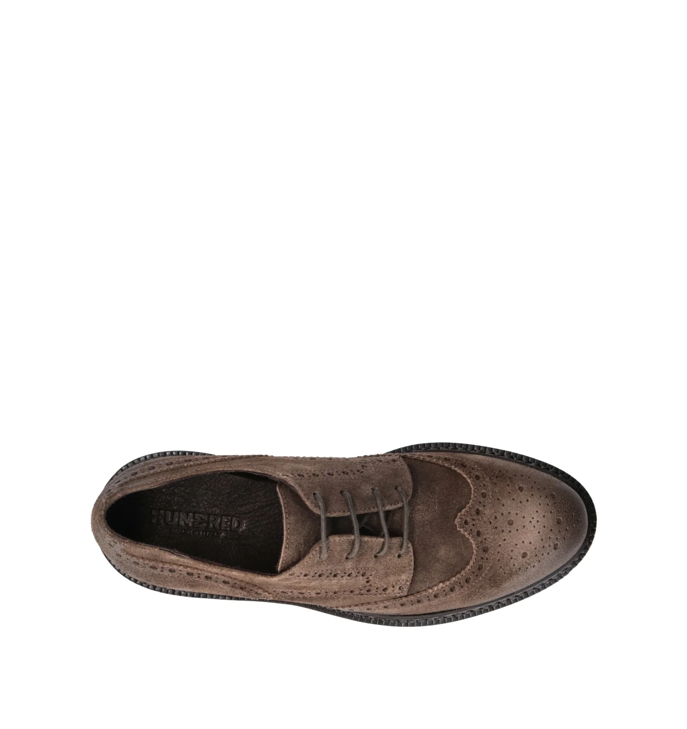 HUNDRED 100 Stringata uomo militare in suede - Image 5