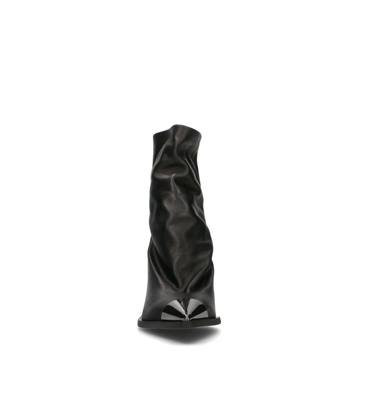 MIMMU' Tronchetto donna nero in pelle - Image 3
