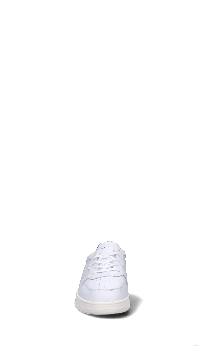 D.A.T.E. - COURT CALF Sneaker uomo bianca/nera in pelle - Image 8