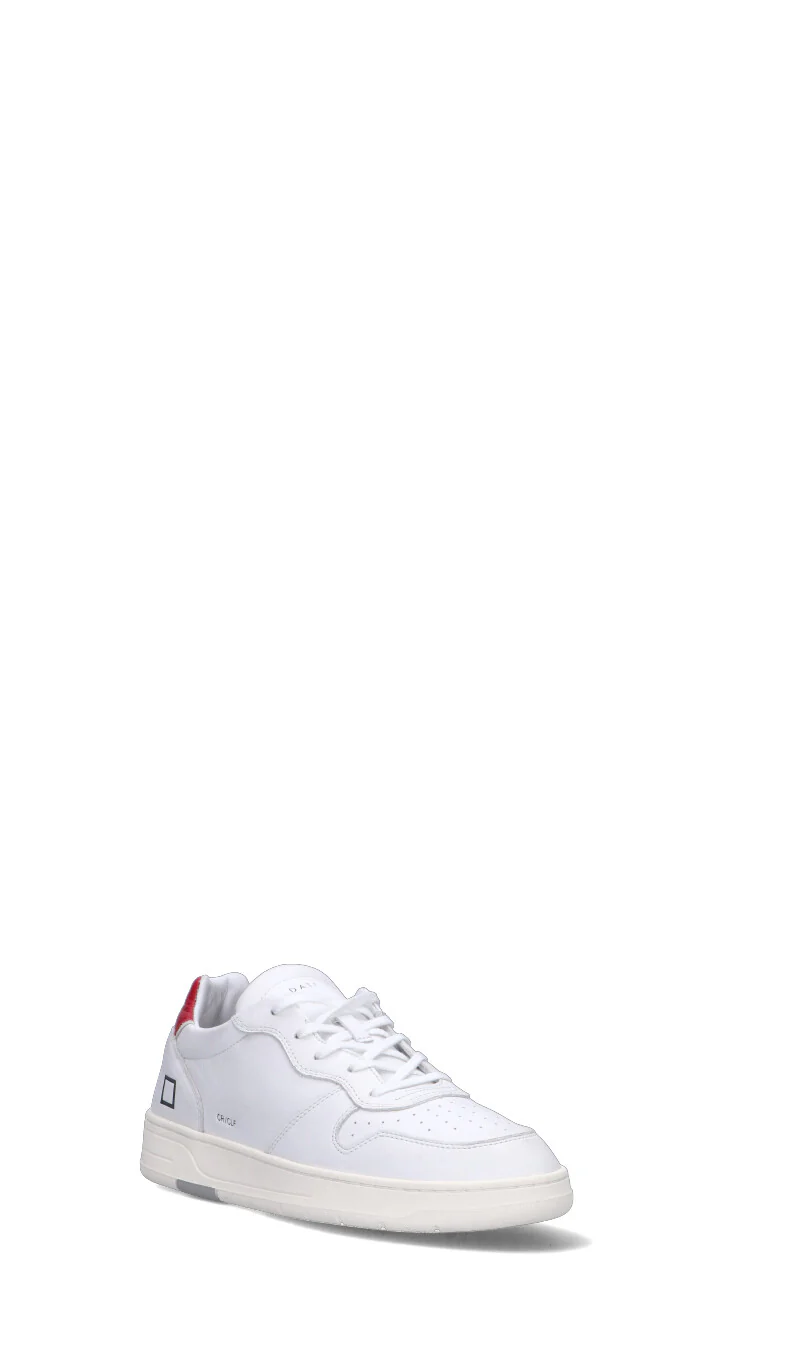 D.A.T.E. - COURT Sneaker uomo bianca/rossa in pelle - Image 2