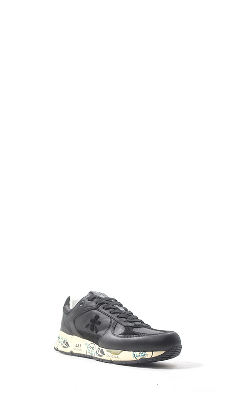 PREMIATA MASE Sneaker trendy uomo nera in pelle - Image 3