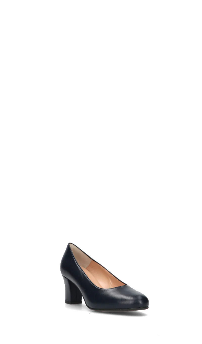 MIDELETTE Décolleté donna blu in pelle - Image 2