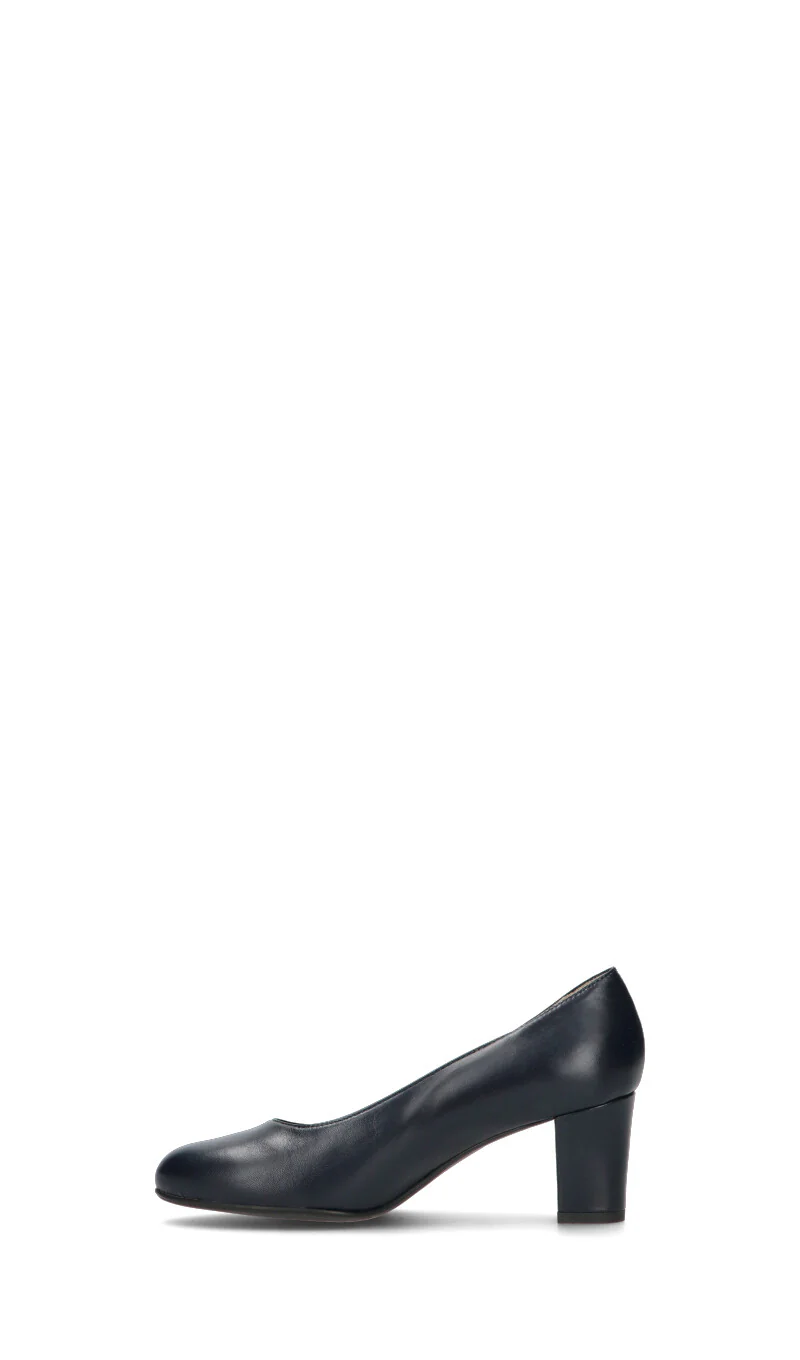 MIDELETTE Décolleté donna blu in pelle - Image 4