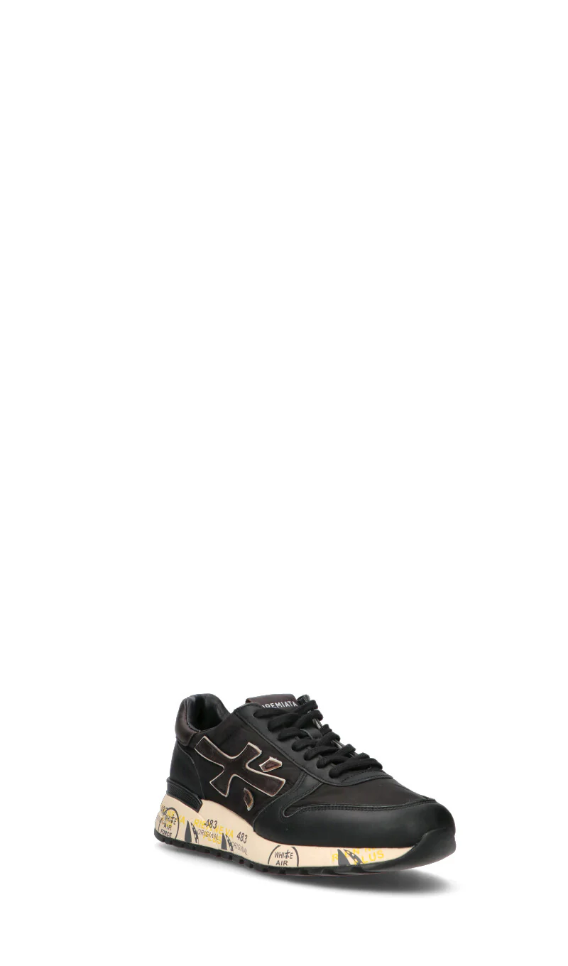 PREMIATA Sneaker uomo nera in pelle - Image 2