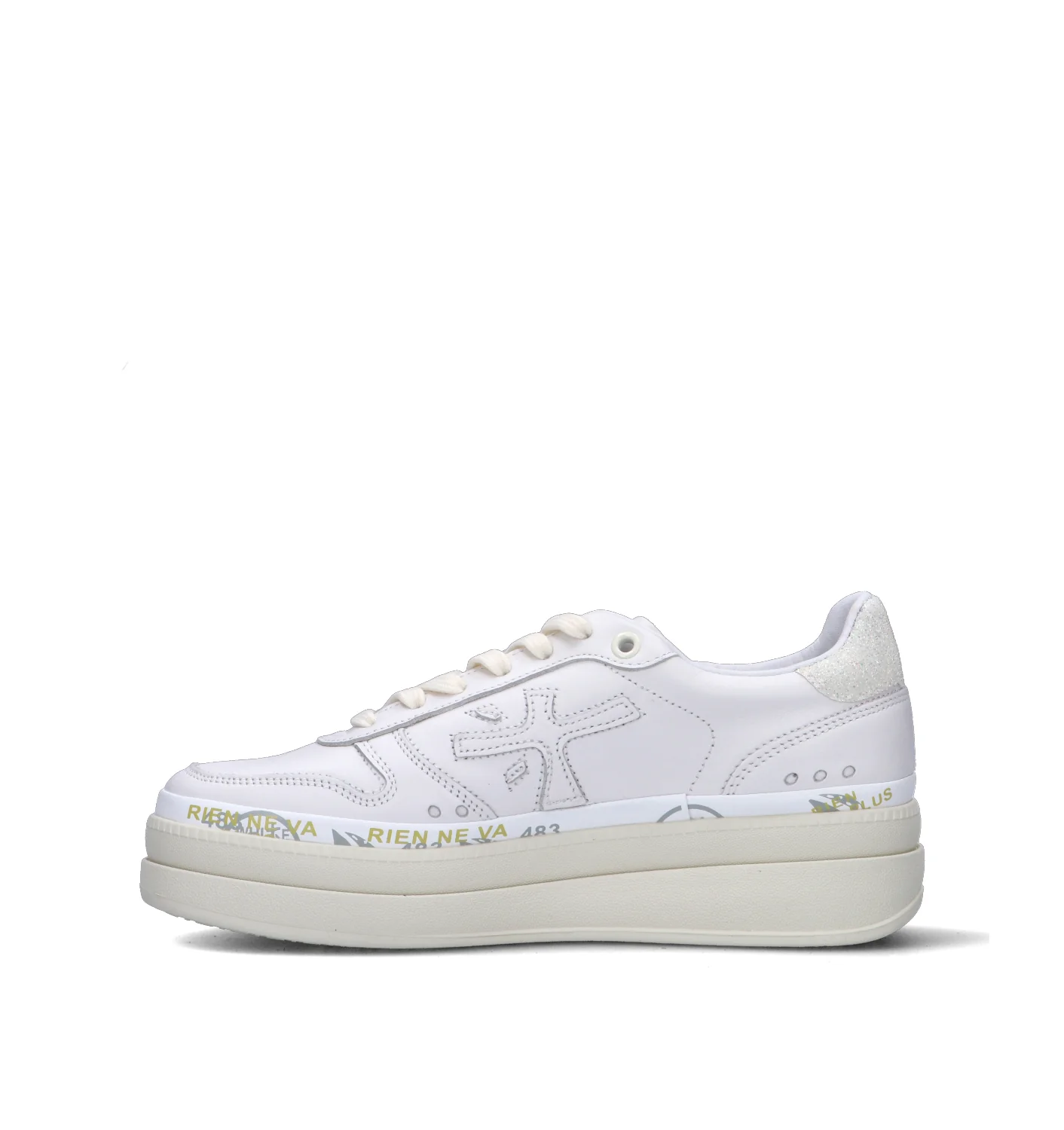 PREMIATA MICOL Sneaker donna bianca - Image 4