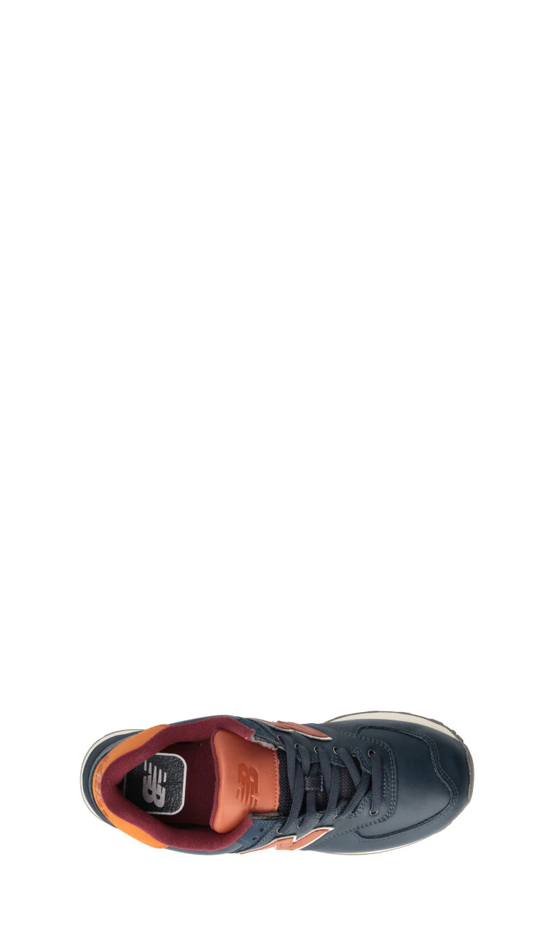 NEW BALANCE Sneaker uomo blu in pelle - Image 5