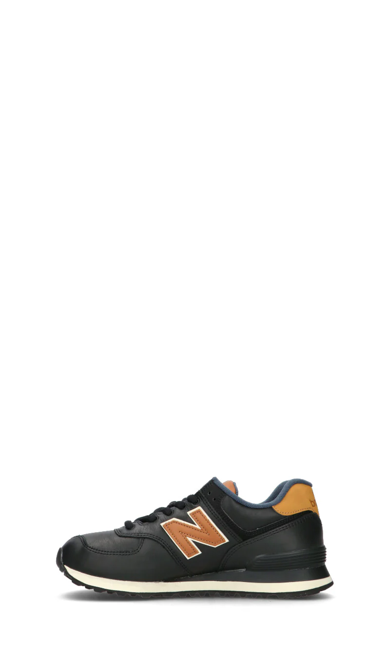 NEW BALANCE Sneaker uomo nera in pelle - Image 4
