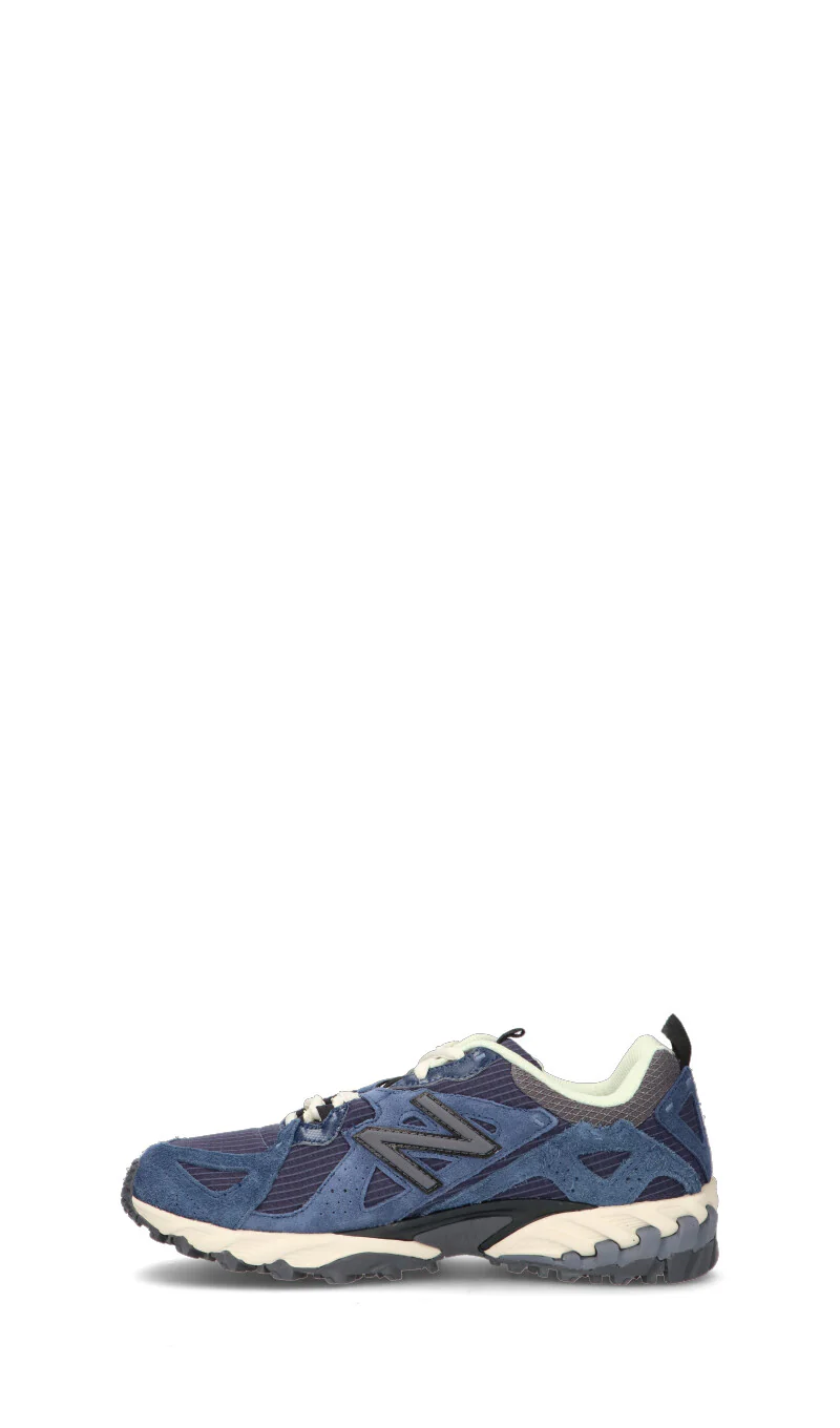 NEW BALANCE Sneaker uomo blu/grigia in suede - Image 4