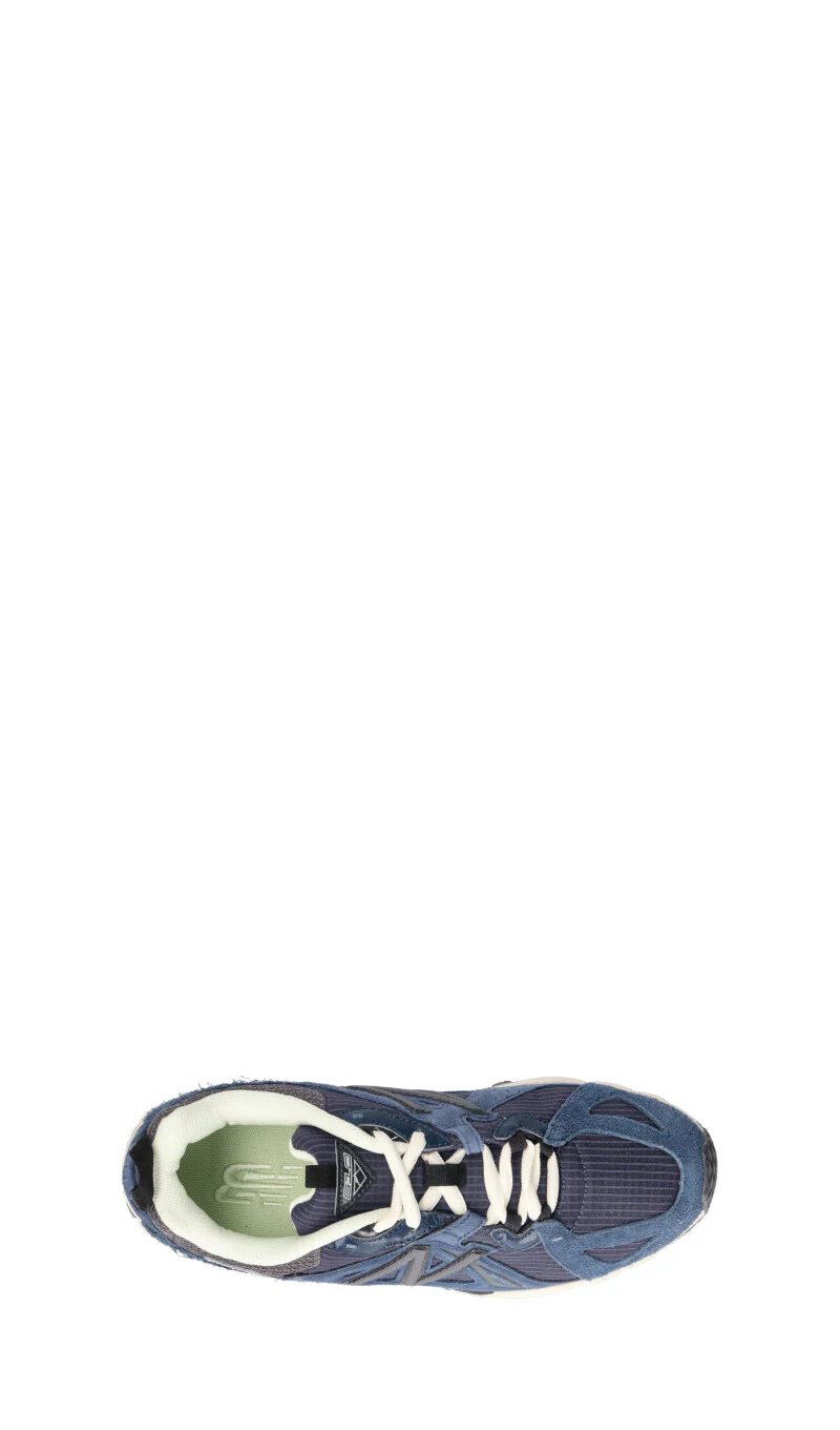 NEW BALANCE Sneaker uomo blu/grigia in suede - Image 5