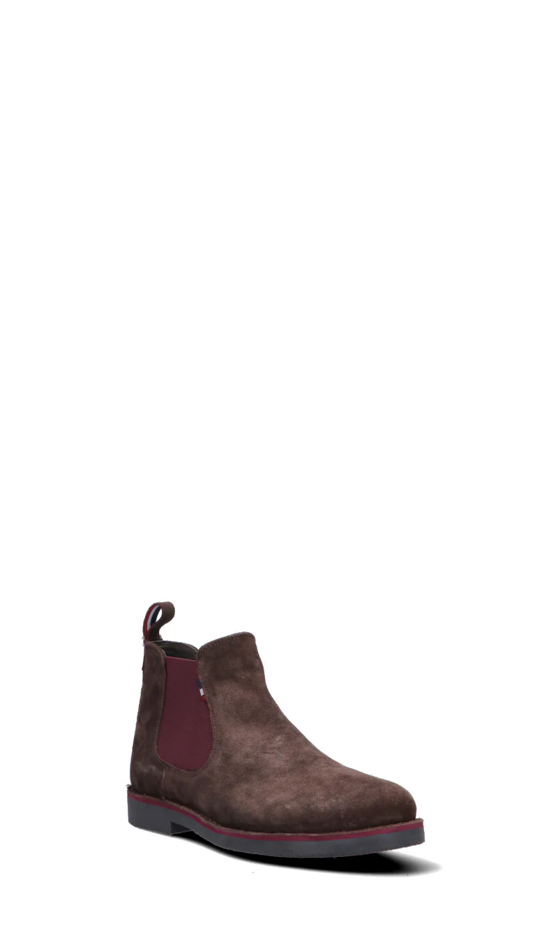 U.S. POLO ASSN. Sneaker uomo marrone in suede - Image 2