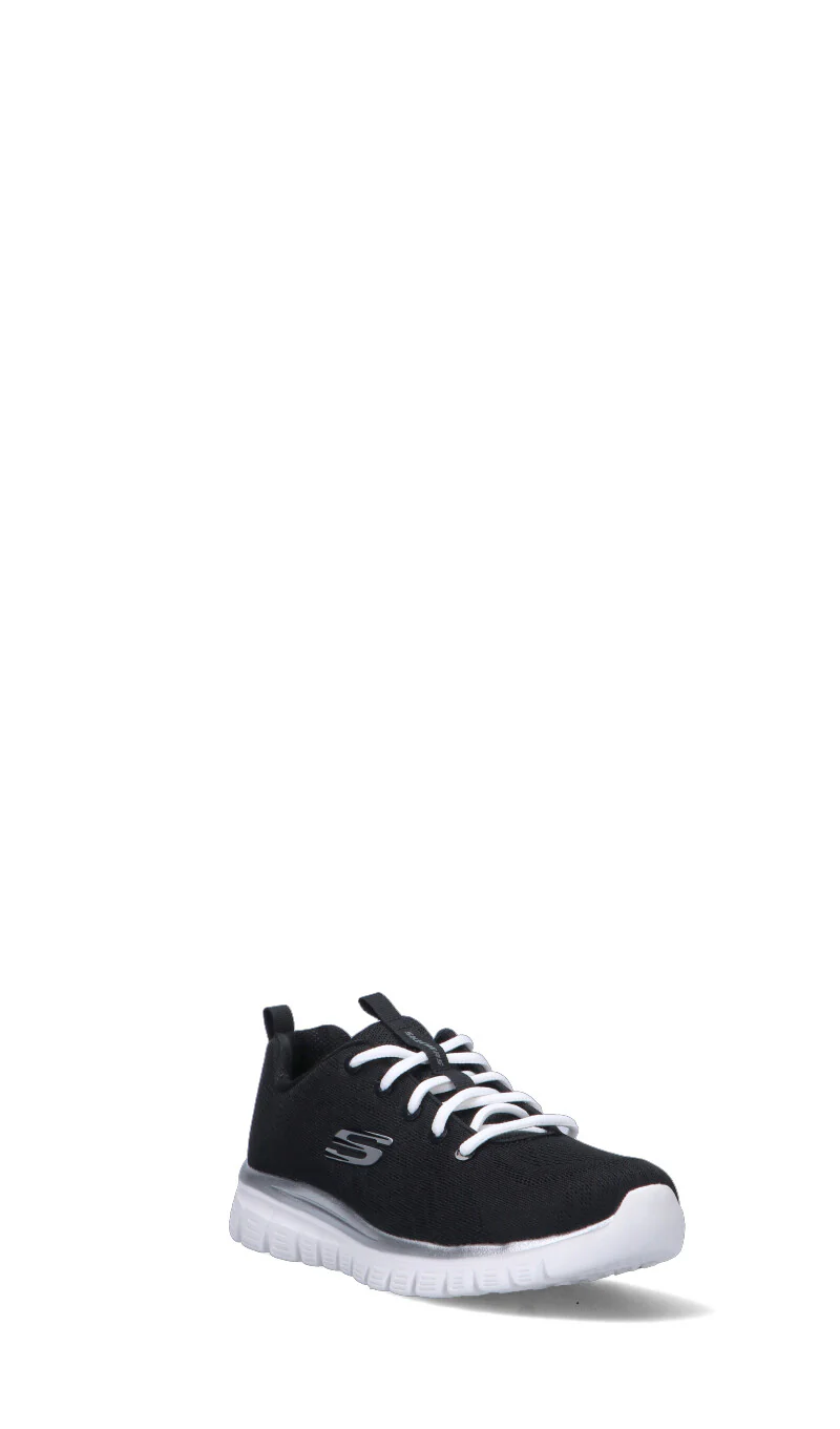 SKETCHERS Sneaker donna nera - Image 2