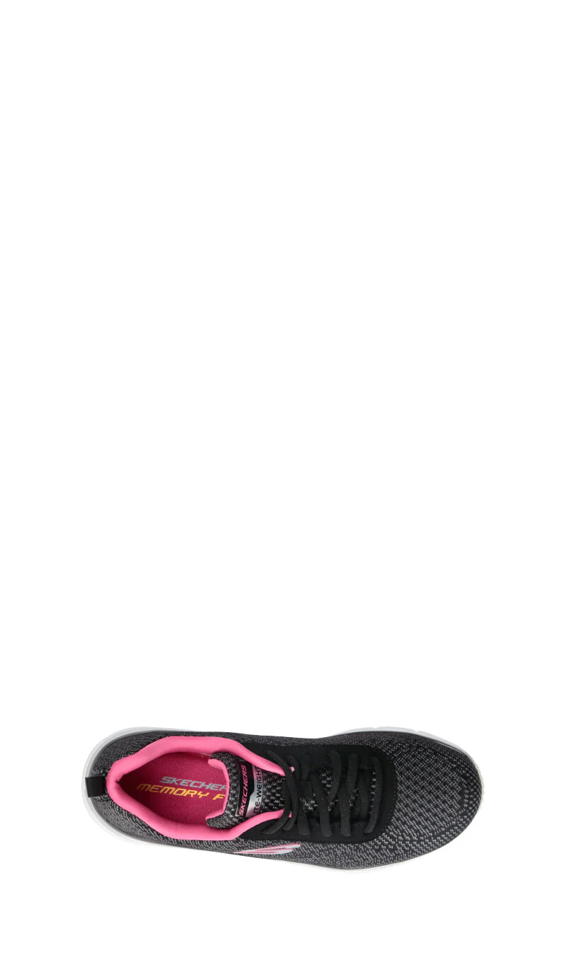 SKECHERS SPORT Sneaker donna nera/rosa - Image 5