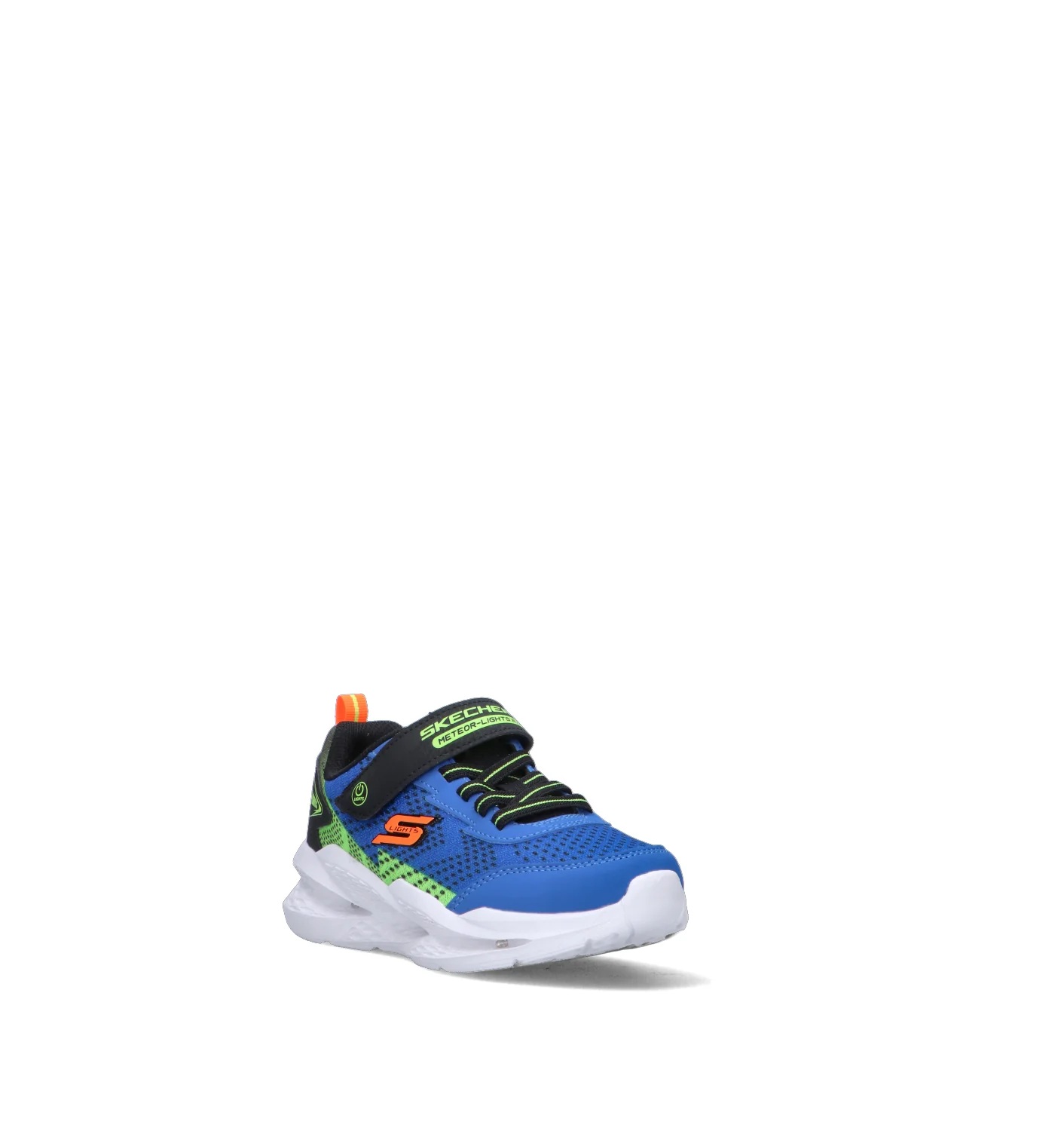 SKECHERS SPORT Sneaker bimbo blu con luci - Image 2
