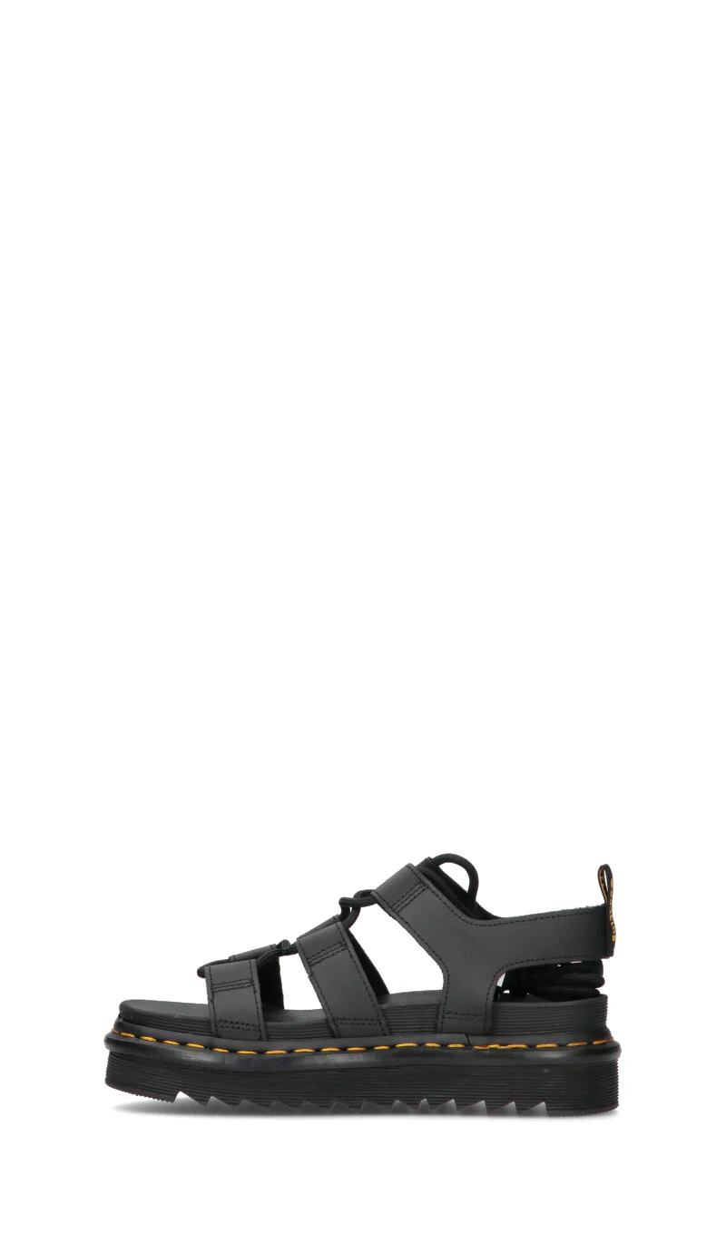 DR. MARTENS Sandalo donna alla schiava nero in pelle - Image 4