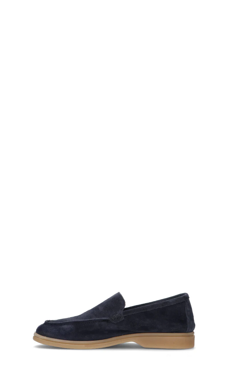 NEROFUMO Mocassino uomo blu in suede - Image 4