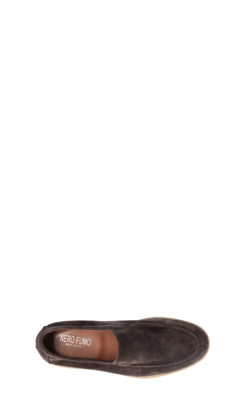 NEROFUMO Mocassino uomo testa di moro in suede - Image 5