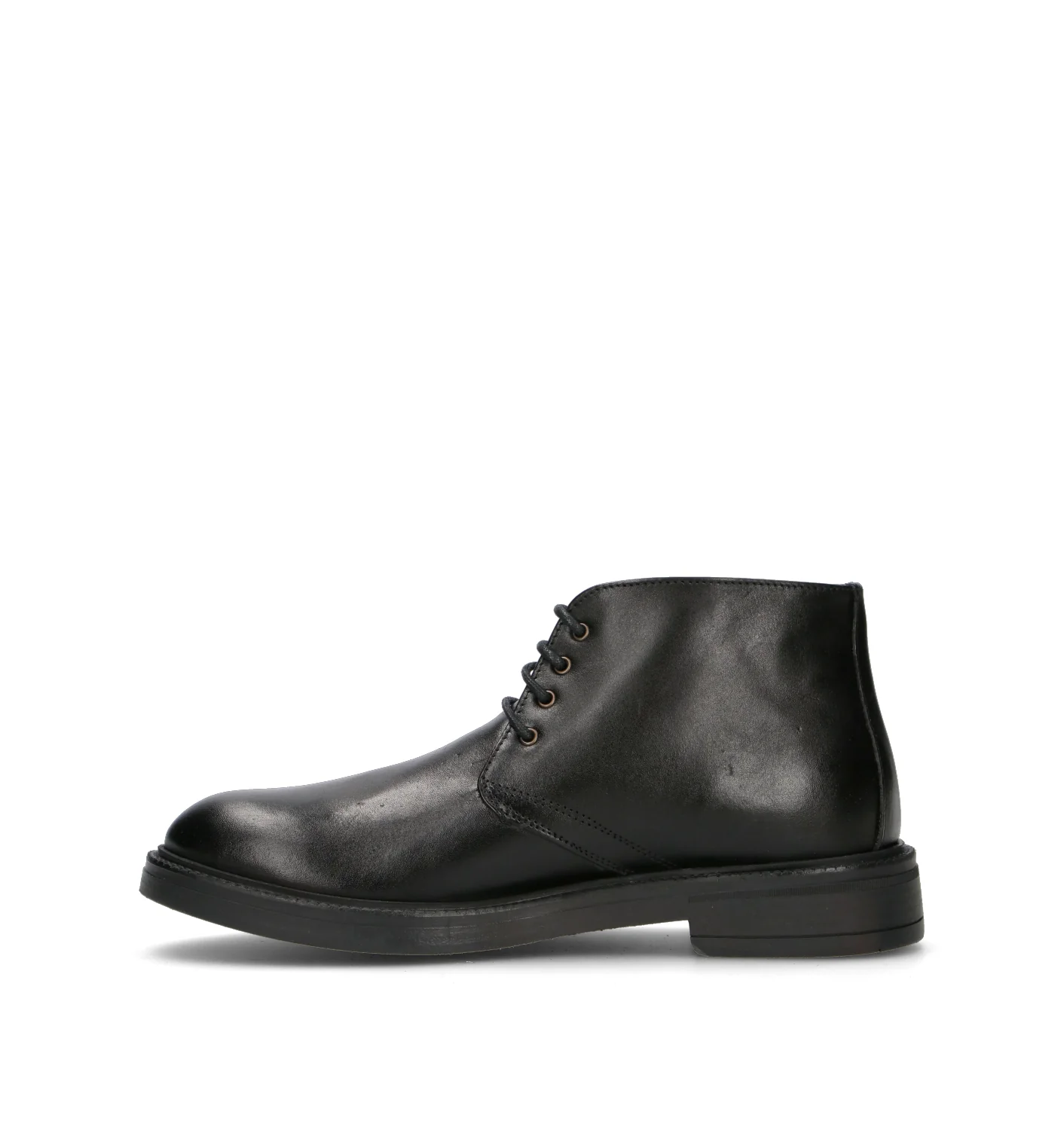 NEROFUMO Polacco uomo nero in pelle - Image 4