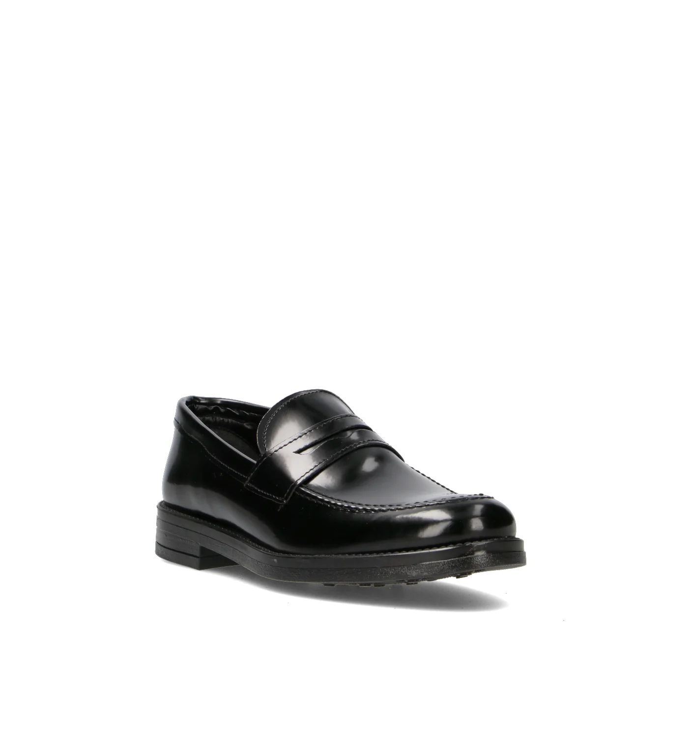 NEROFUMO Mocassino uomo nero in pelle - Image 2