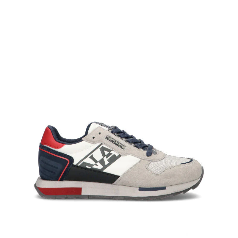 NAPAPIJIRI Sneaker uomo multicolor in suede
