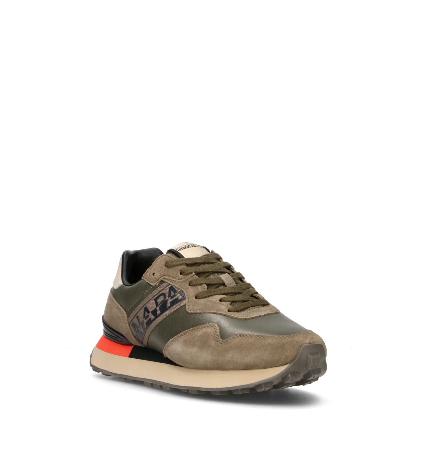 NAPAPIJIRI Sneaker uomo verde/marrone - Image 2