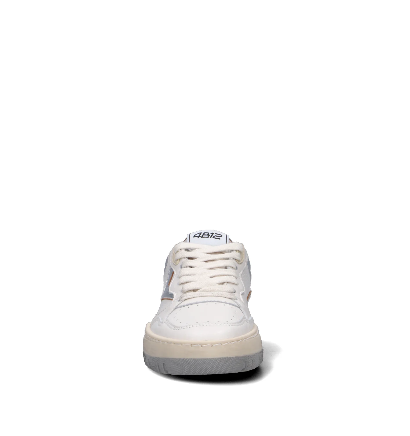 QUATTROBARRADODICI Sneaker donna bianca in pelle - Image 3
