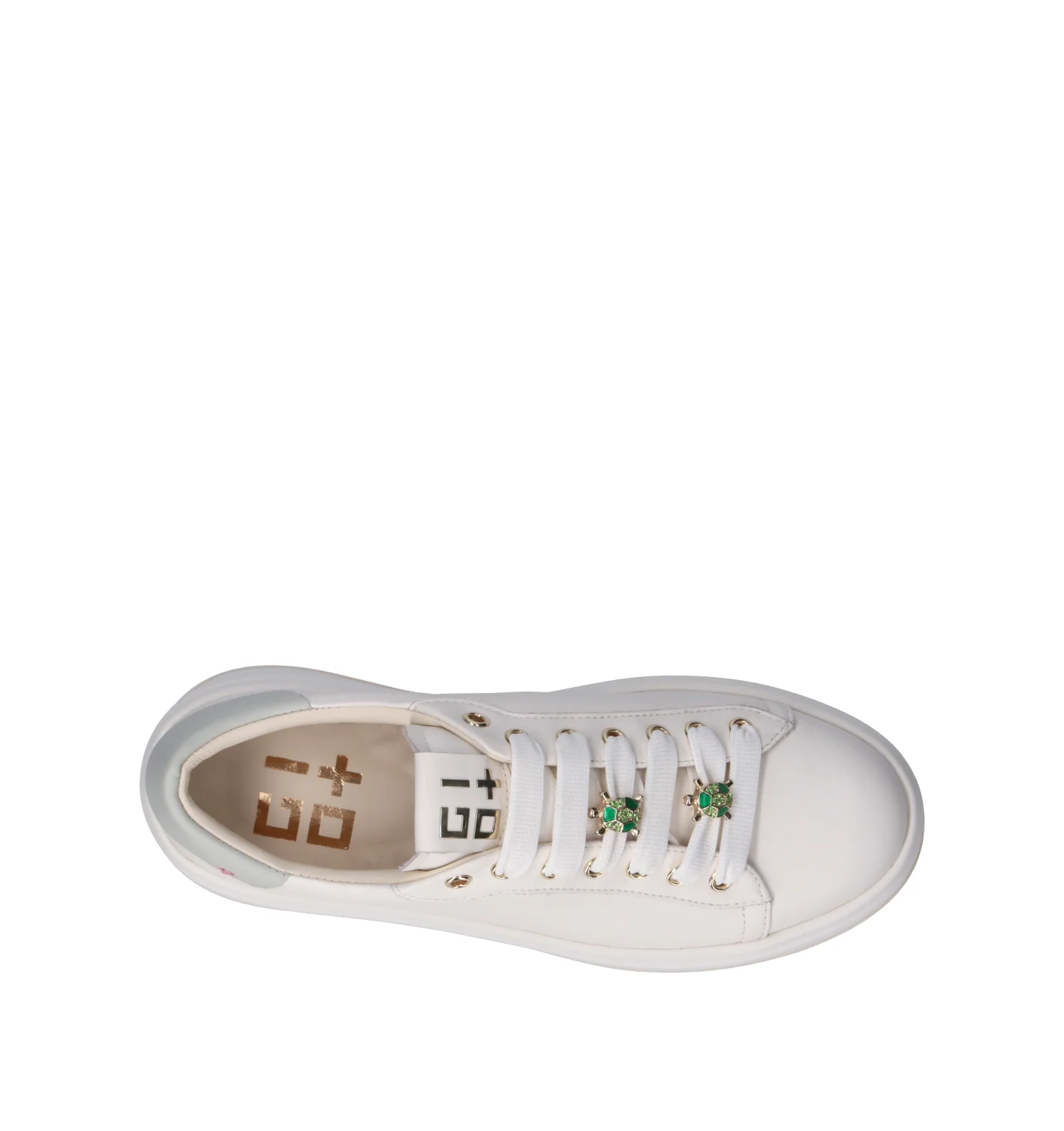 GIO+ Sneaker donna bianca in pelle - Image 5