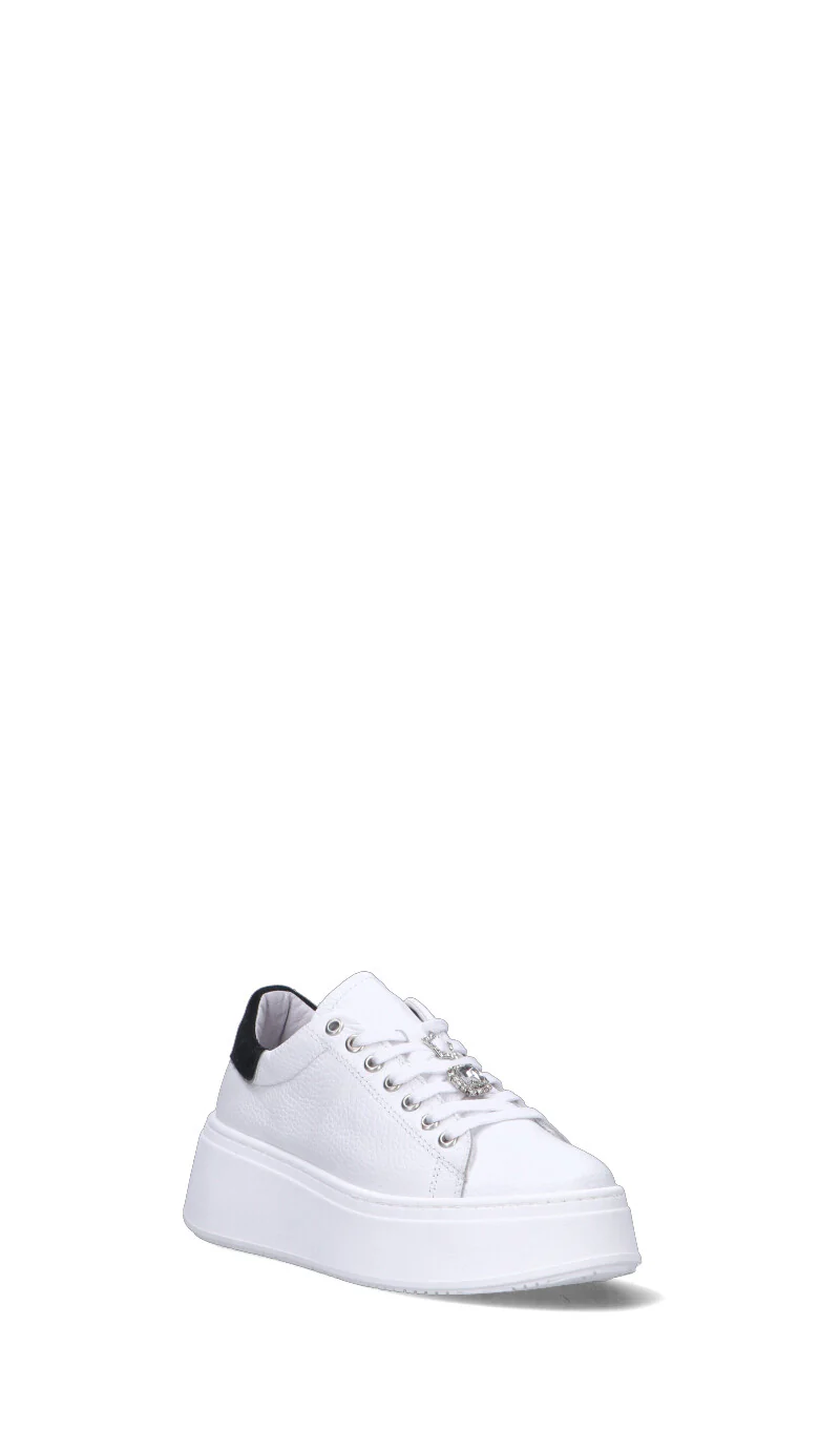 OTTANT8,6 Sneaker donna bianca/nera in pelle - Image 2