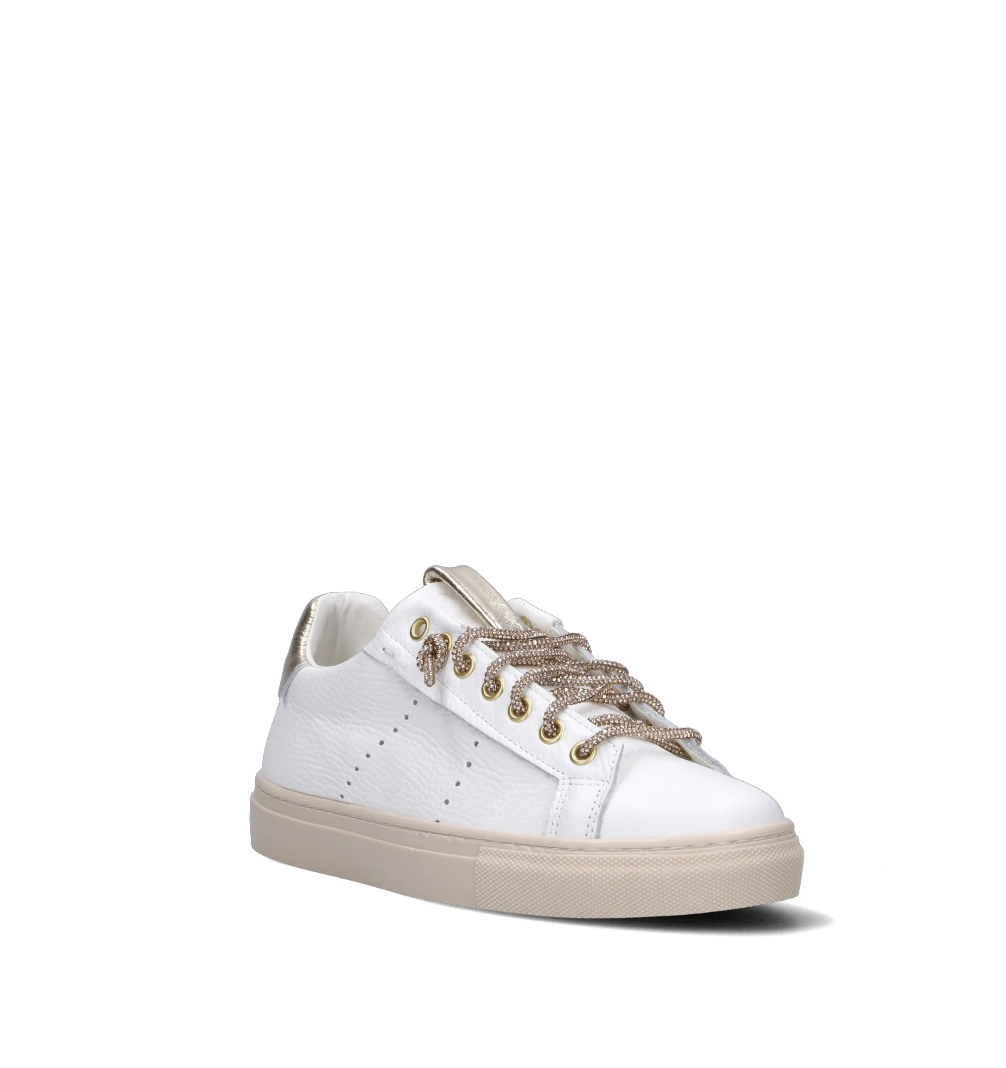 OTTANT8,6 Sneaker donna bianca/platino in pelle - Image 2