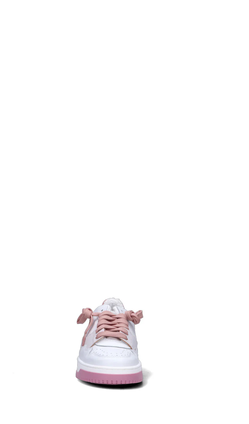 OTTANT8,6 Sneaker donna bianca/rosa in pelle - Image 3