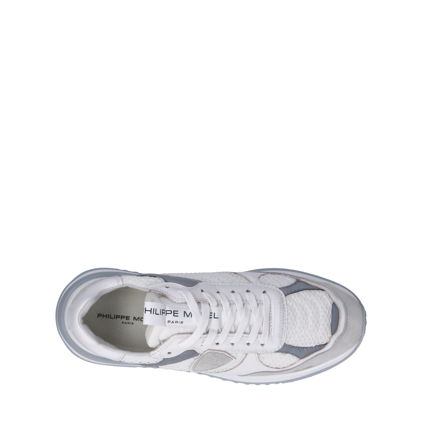 PHILIPPE MODEL Sneaker uomo bianca/grigia - Image 5