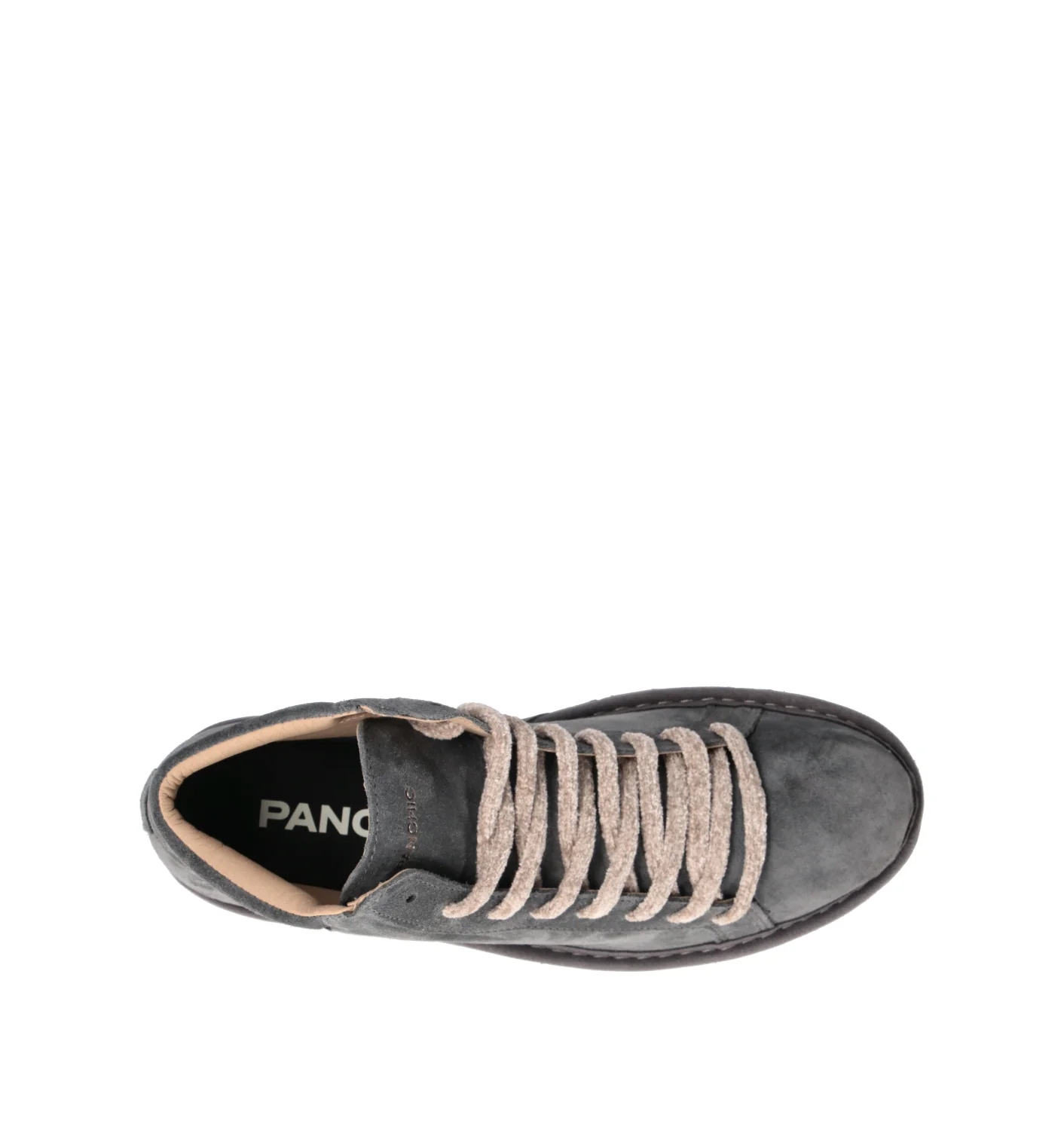 PANCHIC Polacco uomo grigia in suede - Image 5