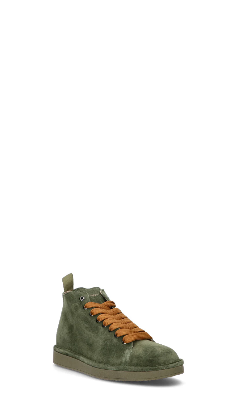 PANCHIC Sneaker uomo verde in suede - Image 2