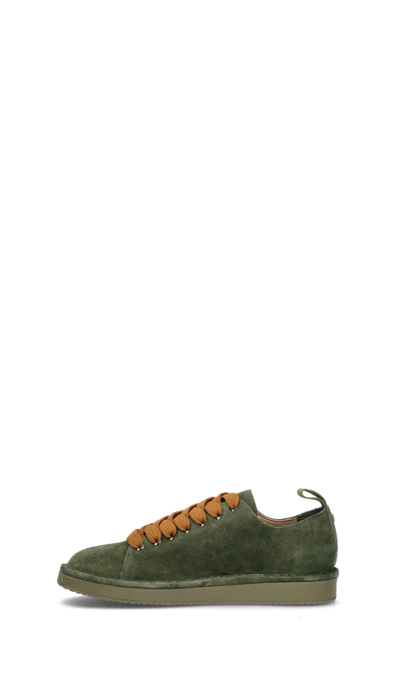 PANCHIC Sneaker uomo verde in suede - Image 4
