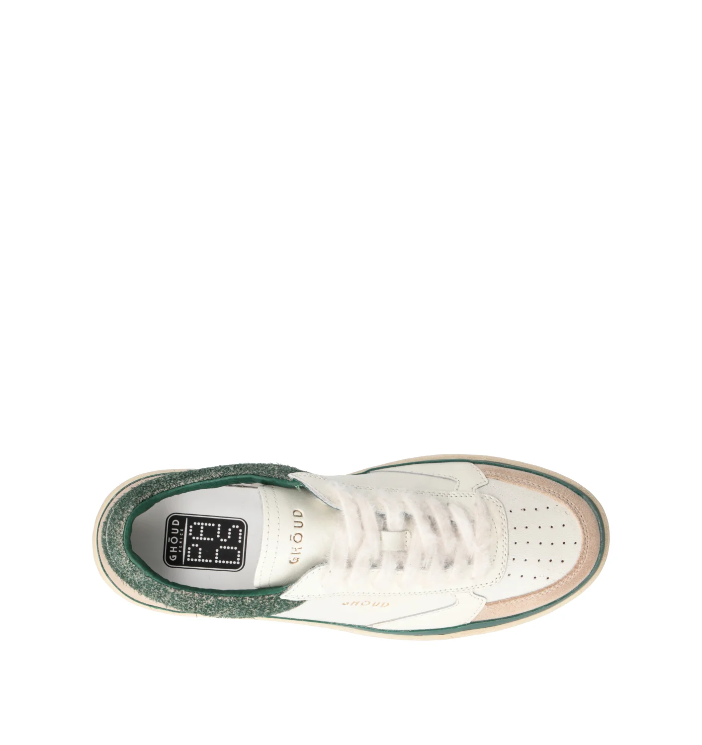 GHOUD Sneaker uomo bianca in pelle - Image 5