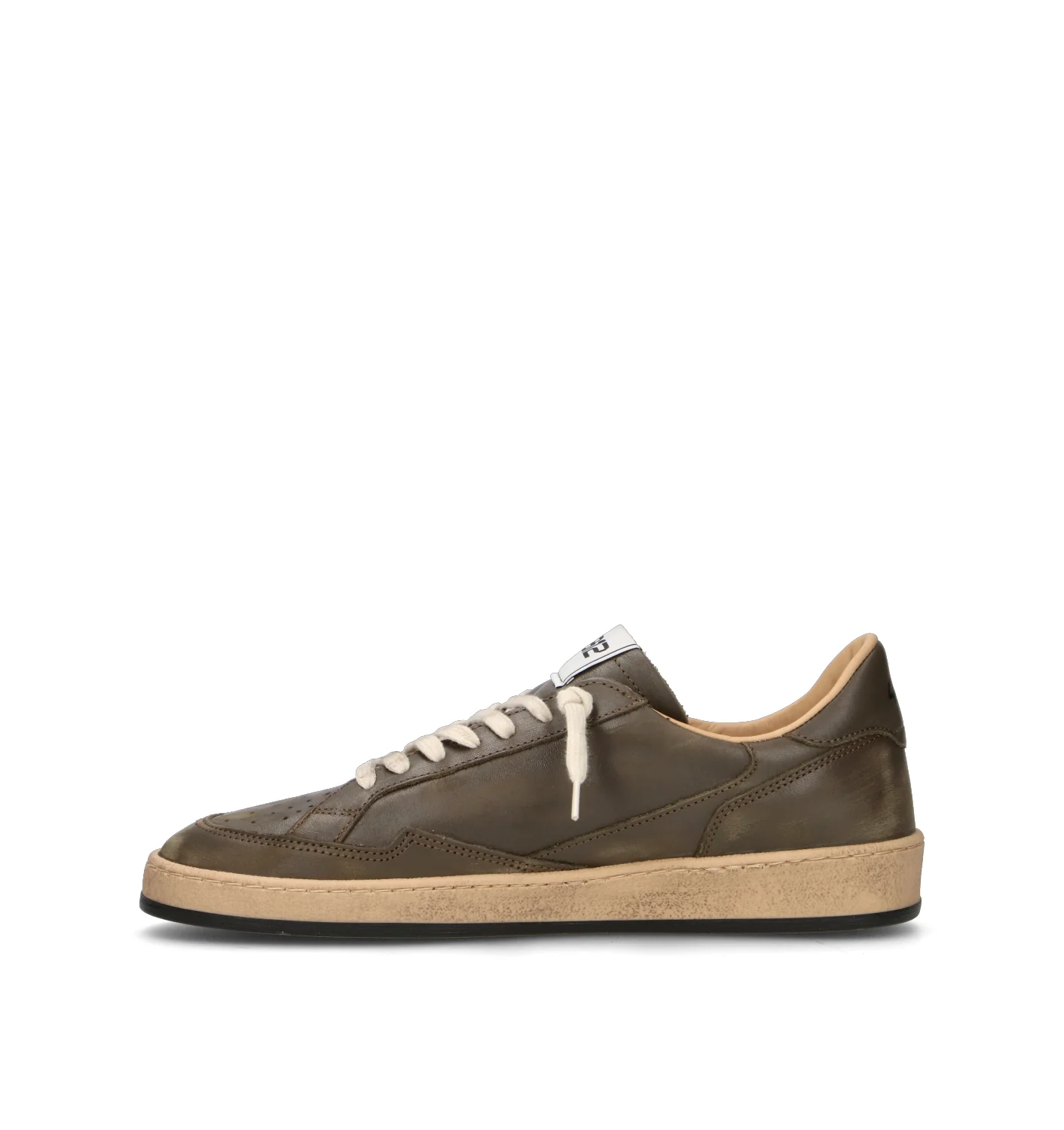 QUATTROBARRADODICI Sneaker uomo marrone in pelle - Image 4