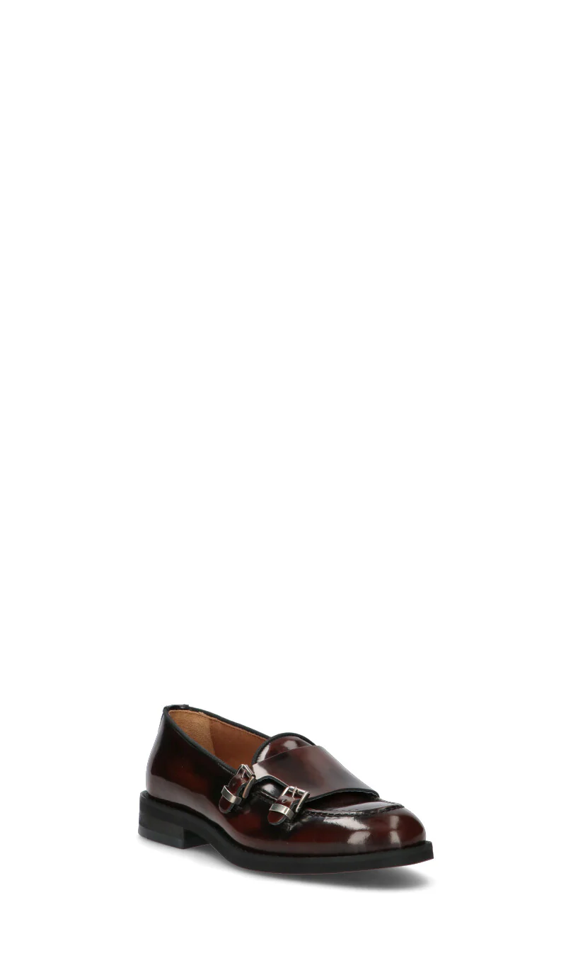 PHIL MELVIS Mocassino donna bordeaux in pelle - Image 2