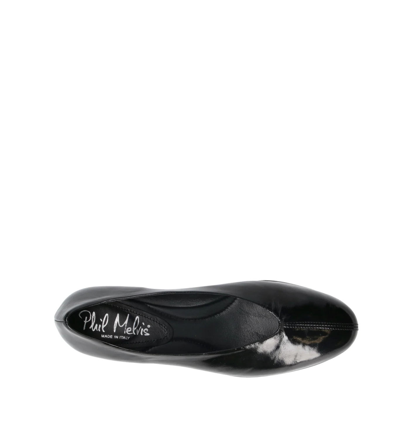 PHIL MELVIS Ballerina donna nera in pelle - Image 5