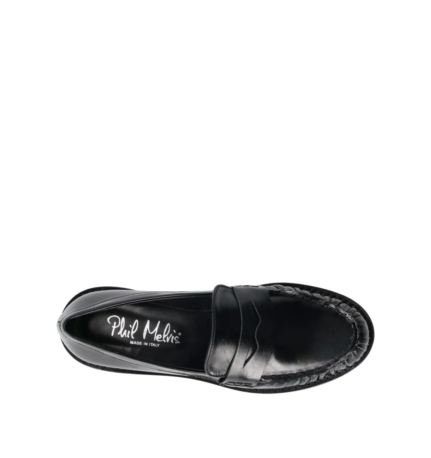 PHIL MELVIS Mocassino donna nero in pelle - Image 5