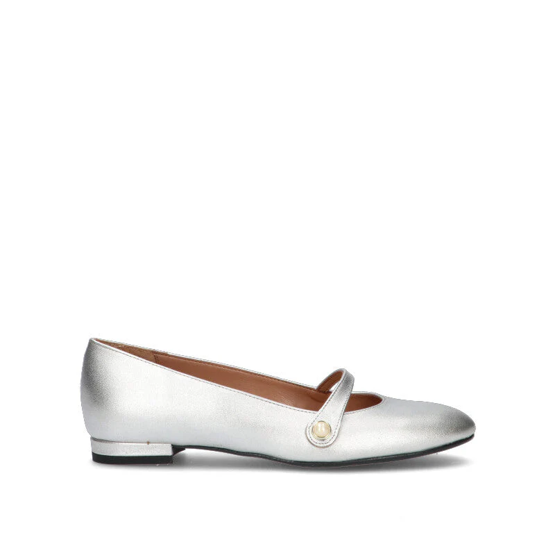 PHIL MELVIS Ballerina donna argento