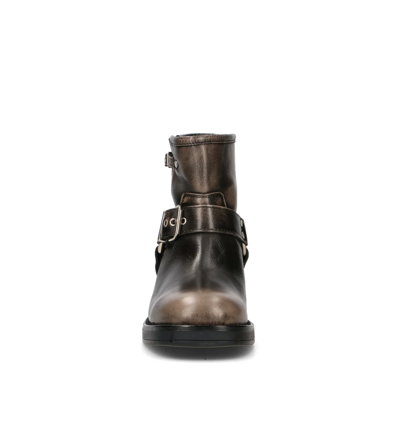 PHIL MELVIS Tronchetto donna taupe in pelle - Image 3